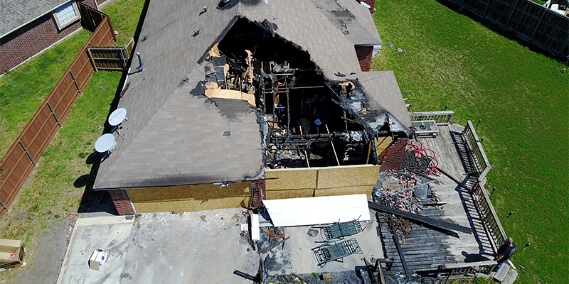 Fire Damage Restoration in Plano, Texas